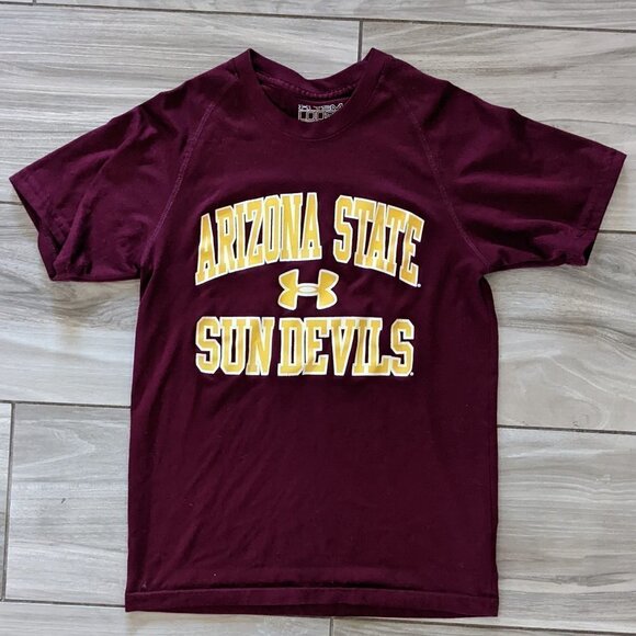 2/$20 Under Armour ASU Youth Tee - Picture 1 of 3